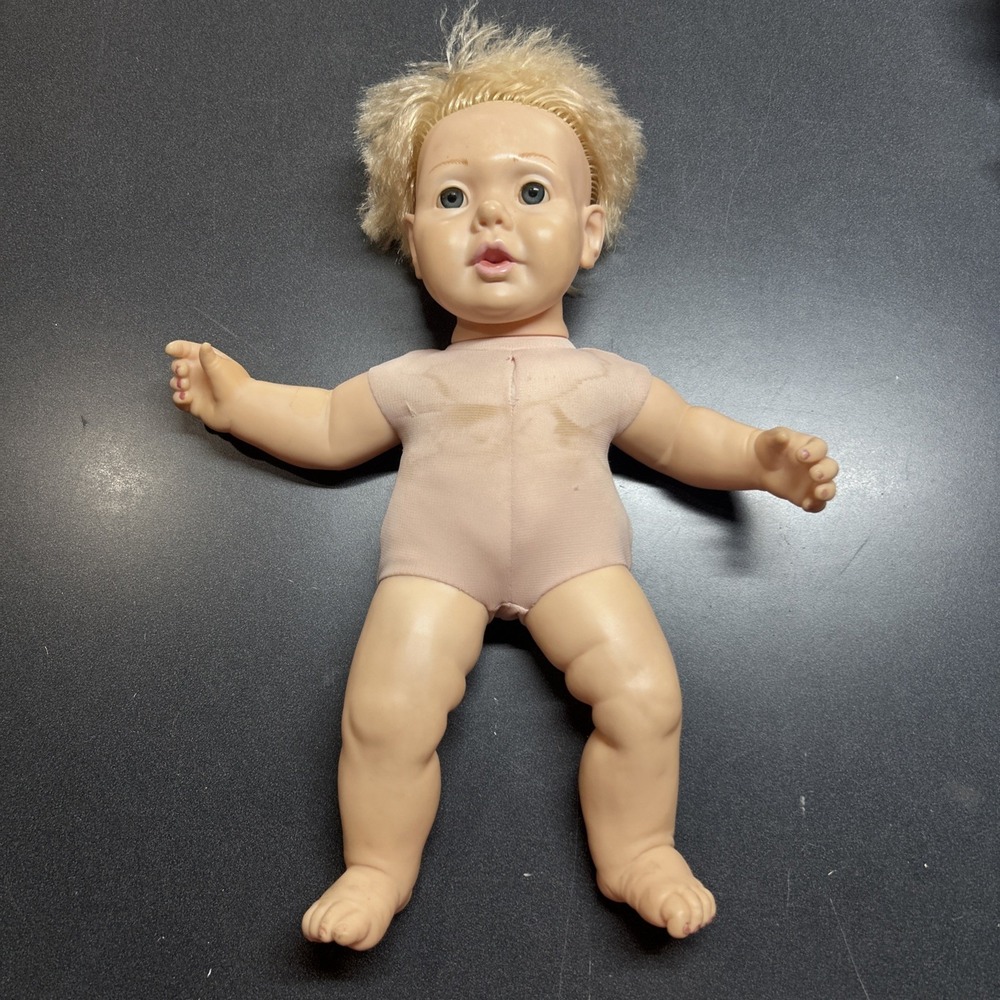 Vintage 1984 Hasbro Newborn Real Baby Doll Weighted J Turner